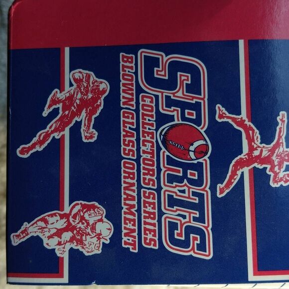 NFL New England Patriots Blown Glass Ornament NWT - Picture 10 of 15